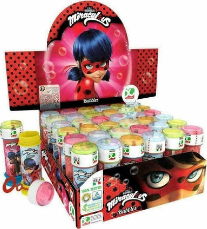 Bolle Di Sapone Miraculous Confezione 36 Pz Flacone 60 Ml Gadget Party Bambini Giochi e giocattoli/Sport e giochi all'aperto/Bolle/Soffiatori di bolle Trade Shop italia - Napoli, Commerciovirtuoso.it