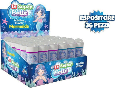 Bolle Di Sapone Sirenetta 36pezzi Flacone 50ml Regalini Per Feste Bambine 806581 Giochi e giocattoli/Sport e giochi all'aperto/Bolle/Soffiatori di bolle Trade Shop italia - Napoli, Commerciovirtuoso.it