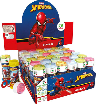 Bolle Di Sapone Spiderman Confezione 36 Pz Flacone 60 Ml Gadget Party Giochi e giocattoli/Sport e giochi all'aperto/Bolle/Soffiatori di bolle Trade Shop italia - Napoli, Commerciovirtuoso.it