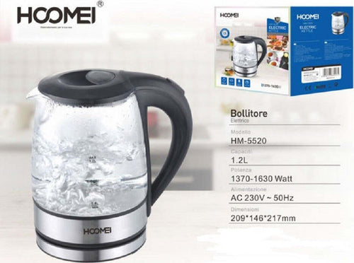 Bollitore Elettrico 1370 - 1630 Watt 1.2 Litri Con Base Girevole 360? Per Tisane Casa, arredamento e bricolage > Elettrodomestici > Bollitori Trade Shop italia - Napoli, Commerciovirtuoso.it