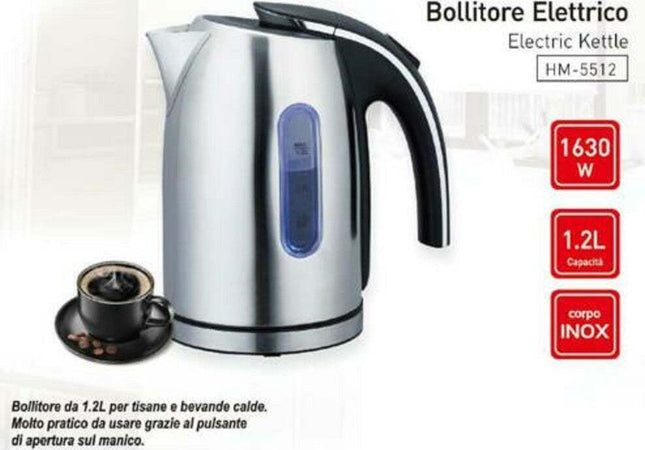 Bollitore Elettrico 1630 Watt 1.2 Litri Per Te' Tisane Infusi E Bevande Calde Casa, arredamento e bricolage > Elettrodomestici > Bollitori Trade Shop italia - Napoli, Commerciovirtuoso.it