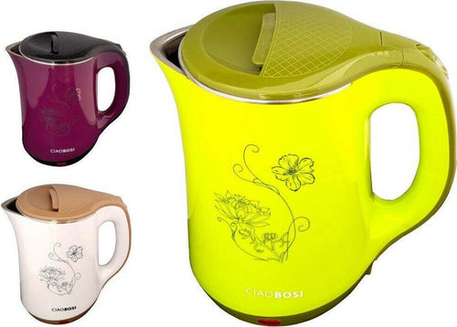 Bollitore Elettrico 2000 W Scalda Bevande 2.5 Lt Acqua Tisane Te Tx-9119 Casa, arredamento e bricolage > Elettrodomestici > Bollitori Trade Shop italia - Napoli, Commerciovirtuoso.it