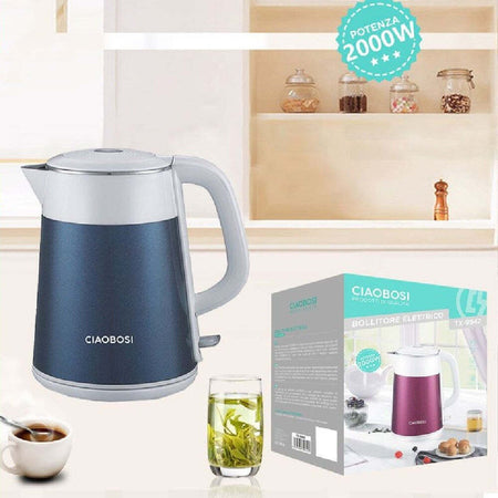 Bollitore Elettrico In Acciaio Inox 2 Litri 2000w Acqua Ufficio Viaggi Tx-9942 Casa e cucina/Elettrodomestici per la cucina/Bollitori e erogatori d'acqua calda/Bollitori Trade Shop italia - Napoli, Commerciovirtuoso.it