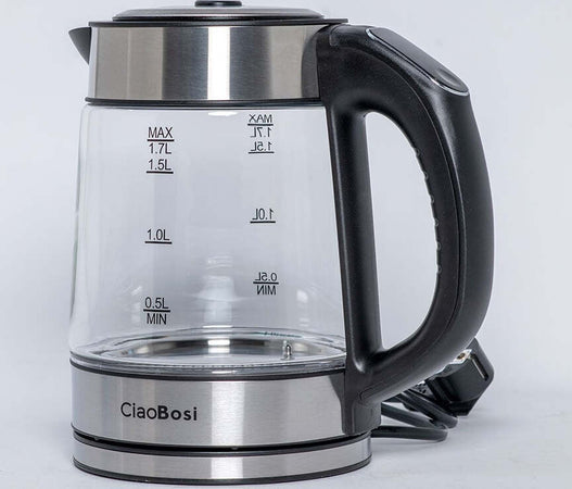 Bollitore Elettrico In Vetro Capacit? 1,7 Lt 2000 W Acqua Ufficio Viaggi Tx-9944 Casa e cucina/Elettrodomestici per la cucina/Bollitori e erogatori d'acqua calda/Bollitori Trade Shop italia - Napoli, Commerciovirtuoso.it