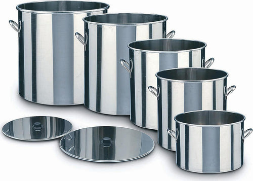 Bollitore in acciaio inox professionale per alimenti, pentolone per latte, formaggio e birra artigianale Casa e cucina/Elettrodomestici per la cucina/Bollitori e erogatori d'acqua calda/Bollitori La Zappa - Altamura, Commerciovirtuoso.it
