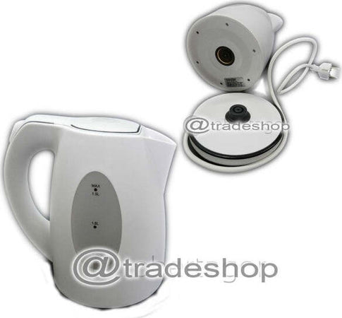 Bollitore Senza Cavo Filo Cordless Riscalda Acqua Per Tisane Bevande 2200w 1.5l Casa e cucina/Elettrodomestici per la cucina/Bollitori e erogatori d'acqua calda/Bollitori Trade Shop italia - Napoli, Commerciovirtuoso.it
