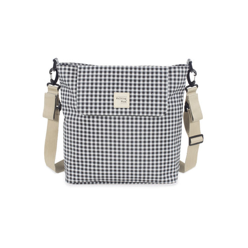 Borsa Fasciatoio Walking Mum I Love Vichy Pasito a Pasito Nera