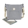 Borsa Fasciatoio Walking Mum I Love Vichy Pasito a Pasito Nera