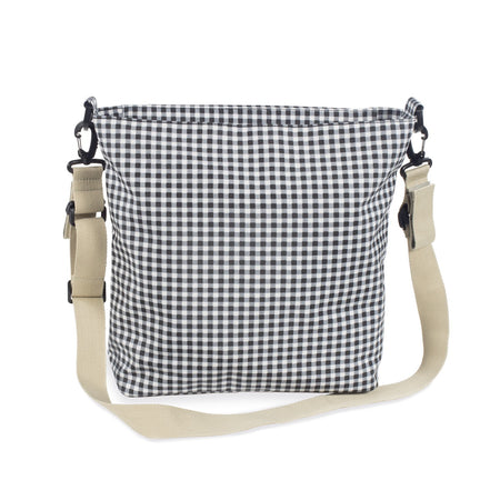 Borsa Fasciatoio Walking Mum I Love Vichy Pasito a Pasito Nera