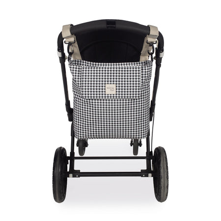Borsa Fasciatoio Walking Mum I Love Vichy Pasito a Pasito Nera