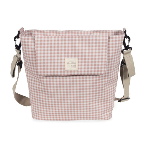 Borsa fasciatoio Walking Mum I Love Vichy Pasito a Pasito Rosa