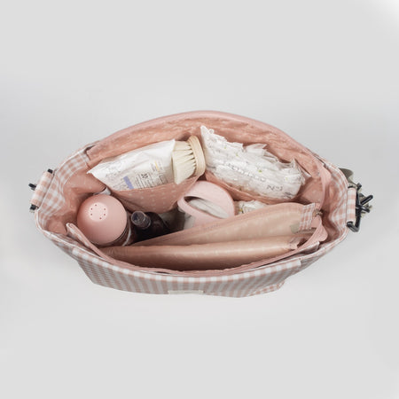Borsa fasciatoio Walking Mum I Love Vichy Pasito a Pasito Rosa
