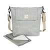 Borsa Fasciatoio Walking Mum Pasito a Pasito I Love Vichy Verde Canastilla