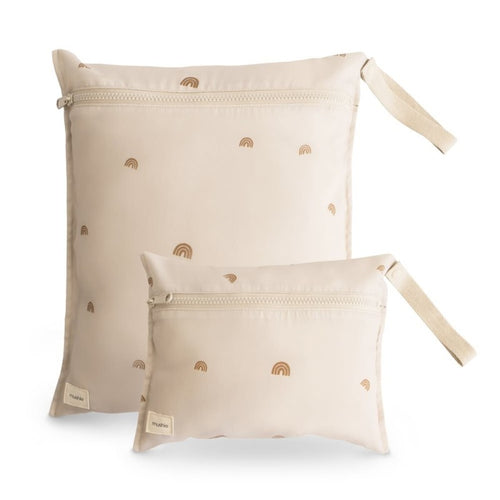 Set 2 Borse Impermeabili Mushie Solid