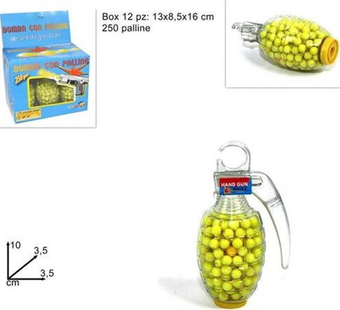 Bomba 250 Palline Bb Bullets Per Pistole Giocattolo E Softair 6mm Giocattoli e infanzia > Giocattoli e Modellismo > Giochi per Bambini Trade Shop italia - Napoli, Commerciovirtuoso.it