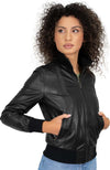 Bomber-Donna---Bomber-Donna-Nero-In-Vera-Pelle