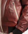 Bomber-Kway---Bomber-Uomo-Bordeaux-in-vera-pelle