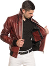 Bomber-Kway---Bomber-Uomo-Bordeaux-in-vera-pelle