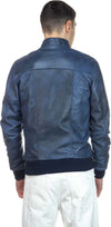 Bomber-Napoli---Bomber-Uomo-Blu-in-vera-pelle