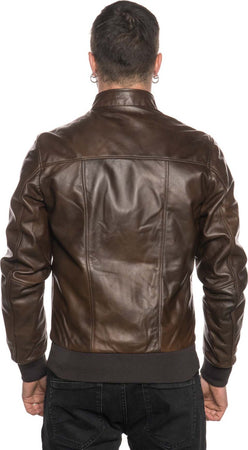 Bomber-Napoli---Bomber-Uomo-Marrone-in-vera-pelle