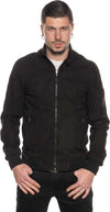 Bomber-Napoli---Bomber-Uomo-Nero-in-vera-pelle-scamosciata