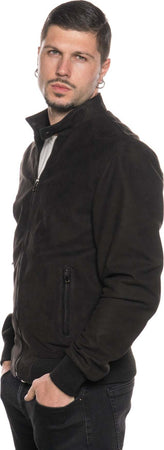 Bomber-Napoli---Bomber-Uomo-Nero-in-vera-pelle-scamosciata