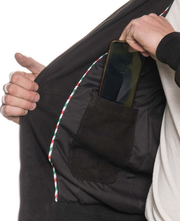 Bomber-Napoli---Bomber-Uomo-Nero-in-vera-pelle-scamosciata