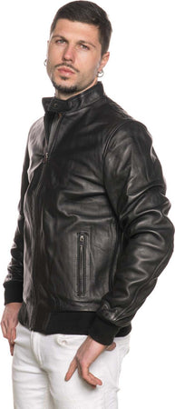 Bomber-Napoli---Bomber-Uomo-Nero-in-vera-pelle