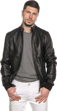 Bomber-Napoli---Bomber-Uomo-Nero-in-vera-pelle