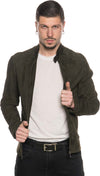 Bomber-Napoli---Bomber-Uomo-Verde-in-vera-pelle-camoscio