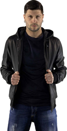 Bomber-Napoli-Cap---Bomber-Uomo-Nero-in-vera-pelle