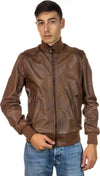 Bomber-Uomo---Bomber-Uomo-Cuoio-in-vera-pelle