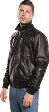 Bomber-Uomo---Bomber-Uomo-Nero-in-vera-pelle