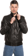Bomber-Uomo---Bomber-Uomo-Nero-in-vera-pelle