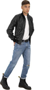 Bomber-Uomo---Bomber-Uomo-Nero-in-vera-pelle