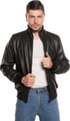 Bomber-Uomo---Bomber-Uomo-Nero-in-vera-pelle