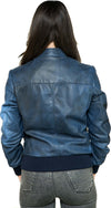 Bomber-Vittoria---Bomber-Donna-Blu-in-vera-pelle