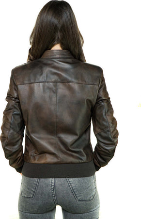 Bomber-Vittoria---Bomber-Donna-Testa-di-Moro-in-vera-pelle