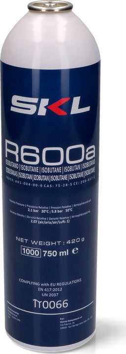 Bombola Gas Frigo Bombola Gas Refrigerante Per Frigo E Frezeer R600 - R600A 420 Gr Ricarica Frigorifero - Foto 6