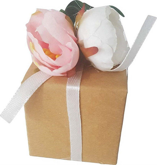 Bomboniera Bomboniere 12 Pezzi Scatola Avana Fiore Cc39927 5x5x5cm Confetti Casa e cucina/Hobby creativi/Materiali per hobby creativi/Forniture per feste/Bomboniere Trade Shop italia - Napoli, Commerciovirtuoso.it