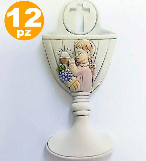 BOMBONIERA BOMBONIERE PER COMUNIONE EUCARESTIA CALICE BIANCO CERAMICA APPENDINO Casa e cucina/Hobby creativi/Materiali per hobby creativi/Forniture per feste/Bomboniere Trade Shop italia - Napoli, Commerciovirtuoso.it