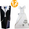 BOMBONIERA BOMBONIERE SPOSI ABITI SCATOLINA PORTACONFETTI RISO PROMESSA WEDDING Casa e cucina/Hobby creativi/Materiali per hobby creativi/Forniture per feste/Bomboniere Trade Shop italia - Napoli, Commerciovirtuoso.it