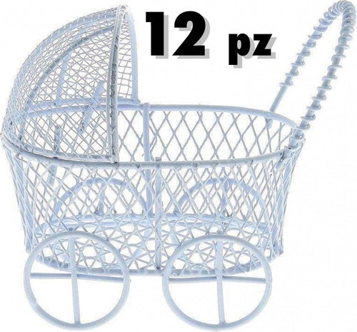 BOMBONIERA CARROZZINA PASSEGGINO PORTA CONFETTI NASCITA BATTESIMO PORTACONFETTI Casa e cucina/Hobby creativi/Materiali per hobby creativi/Forniture per feste/Bomboniere Trade Shop italia - Napoli, Commerciovirtuoso.it