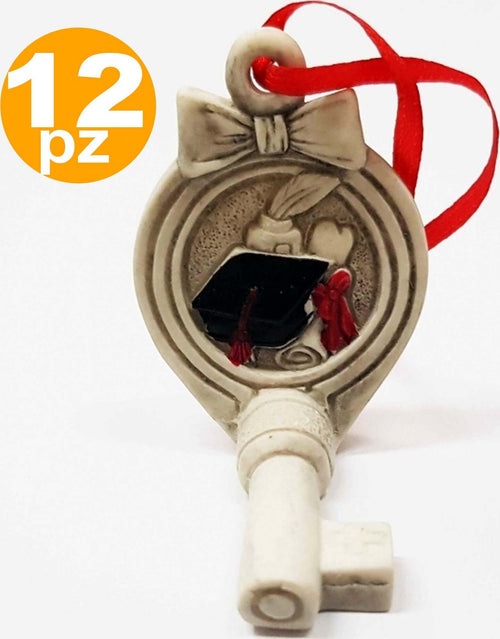 BOMBONIERA CHIAVE FIOCCO GANCIO LAUREA PERGAMENA FORTUNA ROSSO BIANCO APPENDINO Casa e cucina/Hobby creativi/Materiali per hobby creativi/Forniture per feste/Bomboniere Trade Shop italia - Napoli, Commerciovirtuoso.it