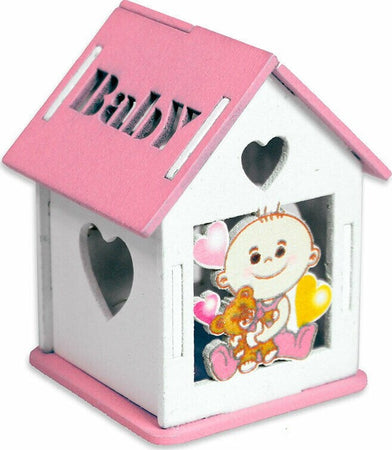 12 Bomboniera In Legno Casetta Con Tetto Apribile Nascita Battesimo Bimba Rosa Casa e cucina/Hobby creativi/Materiali per hobby creativi/Forniture per feste/Bomboniere Trade Shop italia - Napoli, Commerciovirtuoso.it