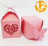 BOMBONIERA SCATOLA CUORE FARFALLA ROSA PORTACONFETTI MATRIMONI NASCITA BATTESIMO Casa e cucina/Hobby creativi/Materiali per hobby creativi/Forniture per feste/Bomboniere Trade Shop italia - Napoli, Commerciovirtuoso.it