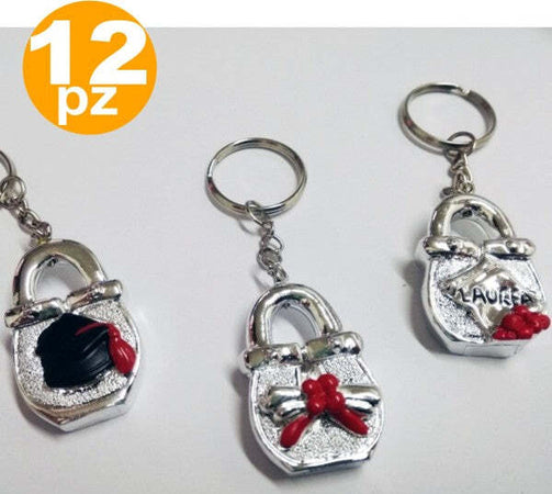 Bomboniere Lucchetto Argento X Laurea Metallo Portafortuna Confetti Portachiavi Casa e cucina/Hobby creativi/Materiali per hobby creativi/Forniture per feste/Bomboniere Trade Shop italia - Napoli, Commerciovirtuoso.it