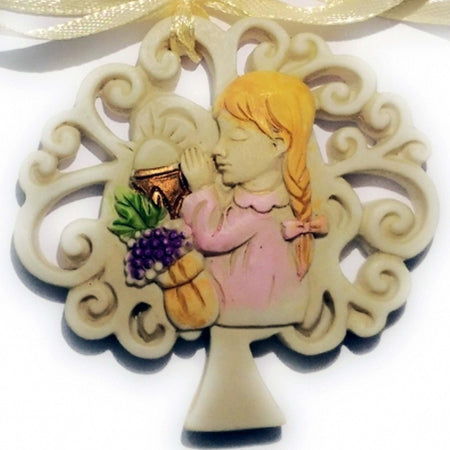 12 BOMBONIERE COMUNIONE BAMBINA ALBERO DELLA VITA SACRAMENTO CERAMICA APPENDINO Casa e cucina/Hobby creativi/Materiali per hobby creativi/Forniture per feste/Bomboniere Trade Shop italia - Napoli, Commerciovirtuoso.it