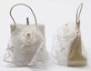 12 BOMBONIERE SACCHETTO BUSTINA BIANCO FIORE GLITTER PORTA CONFETTI MATRIMONIO Casa e cucina/Hobby creativi/Materiali per hobby creativi/Forniture per feste/Bomboniere Trade Shop italia - Napoli, Commerciovirtuoso.it