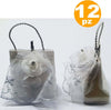 Bomboniere-Sacchetto-Bustina-Bianco-Fiore-Glitter-Porta-Confetti-X-Matrimonio